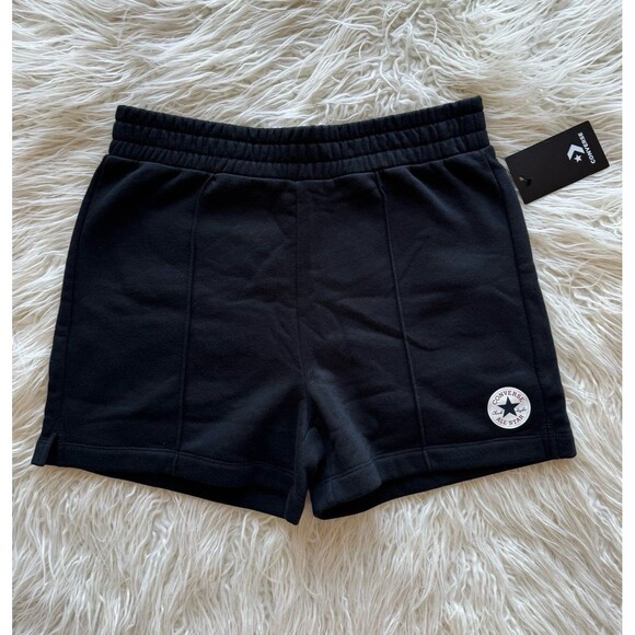 Converse Retro Chuck Taylor Shorts Black Size Medium - Picture 1 of 12